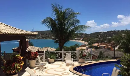 Casa Duplex para Venda em Armação dos Búzios, Ferradura, 5 dormitórios, 5 suítes, 7 banheiros, 4 vagas