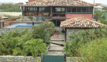 Casa em Condomínio Mobiliada para Venda em Armação dos Búzios, Rasa, 5 dormitórios, 5 suítes, 6 banheiros, 2 vagas