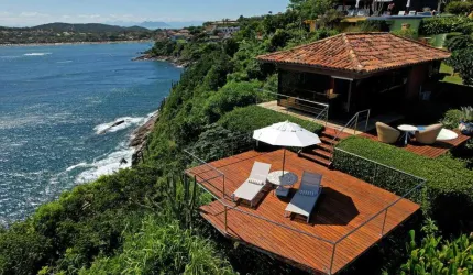 Casa Alto Padrão para Venda em Armação dos Búzios, Ferradura, 6 dormitórios, 6 suítes, 7 banheiros, 6 vagas