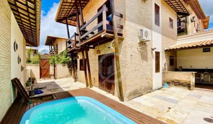 Casa com 3 dormitórios à venda, 117 m² por R$ 550.000,00 - Porto das Dunas - Aquiraz/CE
