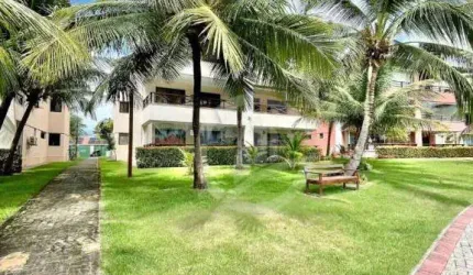 Apartamento no Aquaville Resort, Porto das Dunas  com 3 dormitórios à venda, 100 m² por R$ 870.000 - Porto das Dunas - Aquiraz/CE