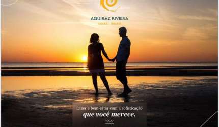 Terreno simplesmente espetacular no Condomínio Aquiraz Riviera na Quadra D, ele é simplesmente incrível!