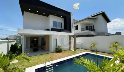 Casa com 4 dormitórios, 270 m² - venda por R$ 2.000.000,00 ou aluguel por R$ 14.620,00/mês - Cidade Alpha - Eusébio/CE