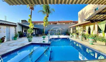 Lindíssima Casa Duplex na Maraponga, 6 suítes, 6 vagas, Nascente, com Lazer. Por 2.900.000