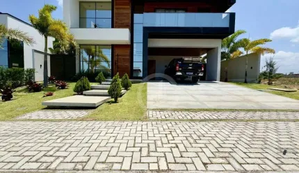 Casa com 4 dormitórios à venda, 319 m² por R$ 2.790.000,00 - Cidade Alpha - Eusébio/CE