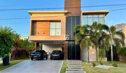 Casa, 383 m² - venda por R$ 2.999.000,00 ou aluguel por R$ 22.250,00/mês - Alphaville Eusébio - Eusébio/CE