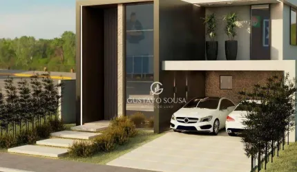 Belíssima Casa com 3 Suítes + Living, 261m2, Cidade Alpha - Eusebio - Ce.  Por Apenas 1.690.000.