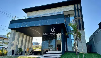 Casa com 4 dormitórios à venda, 319 m² por R$ 2.200.000,00 - Cidade Alpha - Eusébio/CE
