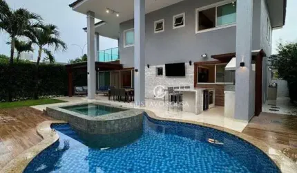 Casa com 5 dormitórios para alugar por R$ 22.000/mês - Condomínio Jardins Ibiza - Eusébio/CE