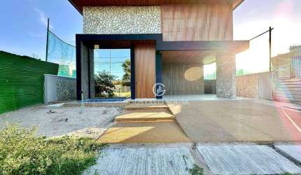 Casa com 6 dormitórios à venda, 373 m² por R$ 4.000.000,00 - Cidade Alpha - Eusébio/CE