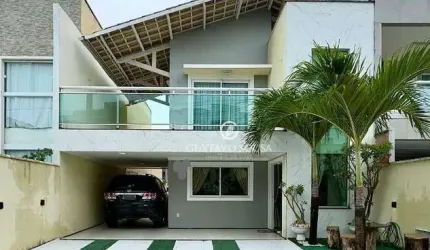 Casa Duplex no Condomínio Osvaldo Studart 4 quartos 3 banheiros, 5 Vagas, Projetada Por Apenas 1.800.000.