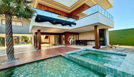 Casa com 5 dormitórios à venda, 650 m² por R$ 9.500.000,00 - Cidade Apha - Eusébio/CE