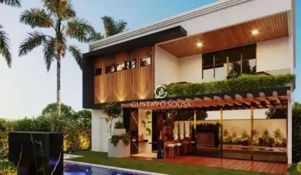 Casa com 5 dormitórios à venda por R$  - Alphaville Fortaleza