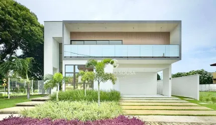 Casa com 4 dormitórios à venda, 390 m² por R$ 4.490.000 - Alphaville Fortaleza