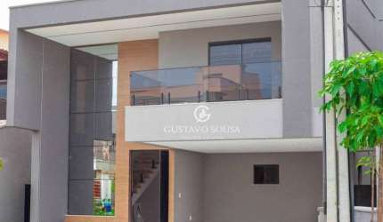 Casa com 4 dormitórios à venda, 267 m² por R$ 2.100.000,00 - Cidade Alpha - Eusébio/CE