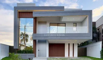 Casa com 4 dormitórios à venda, 404 m² por R$ 3.300.000,00 - Cidade Alpha - Eusébio/CE