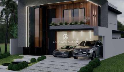 Casa com 4 dormitórios à venda, 245 m² por R$ 1.700.000,00 - Cidade Alpha - Eusébio/CE