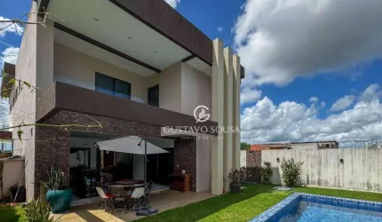 Casa com 3 dormitórios à venda, 333 m² por R$ 2.200.000,00 - Cidade Alpha - Eusébio/CE