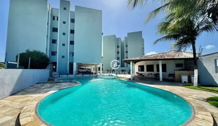 Apartamento com 2 dormitórios à venda, 61 m² por R$ 270.000,00 - Porto das Dunas - Aquiraz/CE