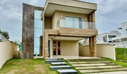 Casa com 4 dormitórios para alugar, 215 m² por R$ 10.500,00/mês - Cidade Alpha - Eusébio/CE
