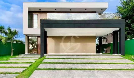 Casa com 5 dormitórios à venda, 403 m² por R$ 2.800.000,00 - Cidade Alpha - Eusébio/CE