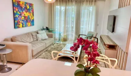 Apartamento Golf Ville,  com 3 dormitórios à venda, 115 m² por R$ 1.450.000 - Porto das Dunas - Aquiraz/CE