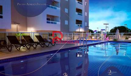 Apartamento com 2 quartos, Guilhermina, Praia Grande - R$ 460 mil, Cod: 4040
