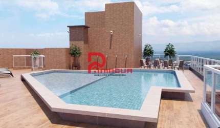 Apartamento com 2 dorms, Guilhermina, Praia Grande - R$ 602 mil, Cod: 4475
