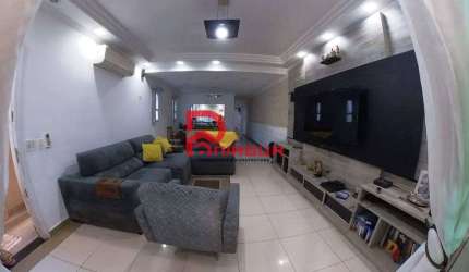 Sobrado com 3 quartos, Boqueirão, Praia Grande - R$ 1.04 mi, Cod: 4979