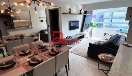 Apartamento com 2 dorms, Guilhermina, Praia Grande - R$ 560 mil, Cod: 4990