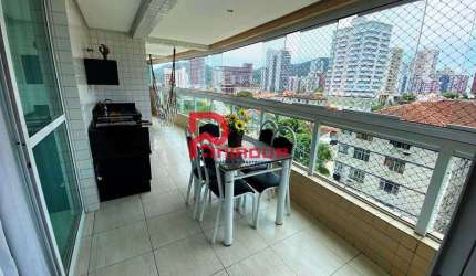 Apartamento com 2 dorms, Canto do Forte, Praia Grande - R$ 545 mil, Cod: 5572