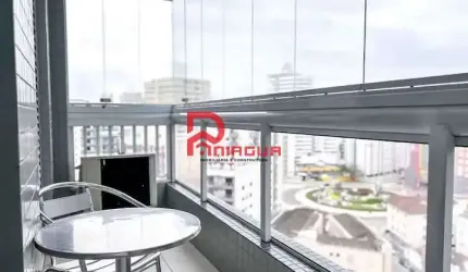 Apartamento com 1 quarto, Boqueirão, Praia Grande - R$ 400 mil, Cod: 6406