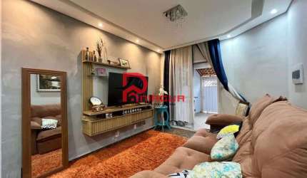 Sobrado com 2 quartos, Guilhermina, Praia Grande - R$ 479 mil, Cod: 6498