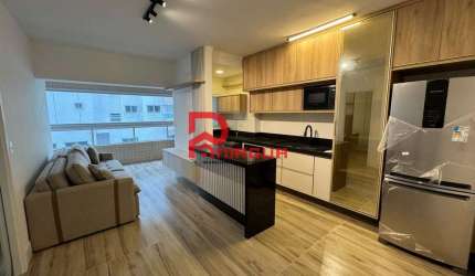 Apartamento com 1 quarto, Aviação, Praia Grande - R$ 390 mil, Cod: 6925