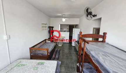 Kitnet com 1 quarto, Mirim, Praia Grande - R$ 189 mil, Cod: 7110