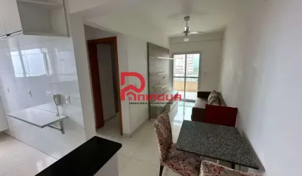 Apartamento com 1 quarto, Guilhermina, Praia Grande - R$ 340 mil, Cod: 7299