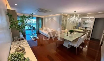 PENÍNSULA VENDA DE APARTAMENTO PORTEIRA FECHADA COM 131M², 3 QUARTOS ,1 SUÍTE, 3 VAGAS..