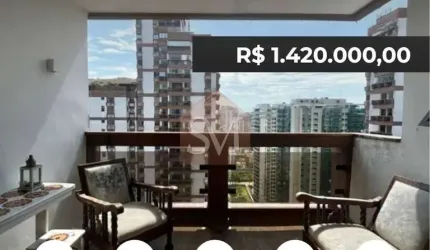 Venda de Flat de Luxo na Barra da Tijuca: 2 Quartos, 1 Suíte, 73m² - Imperdível!