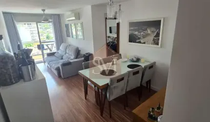 Apartamento à venda na Taquara, Rio de Janeiro - 3 suítes, 82m², varanda com cortina de vidro!