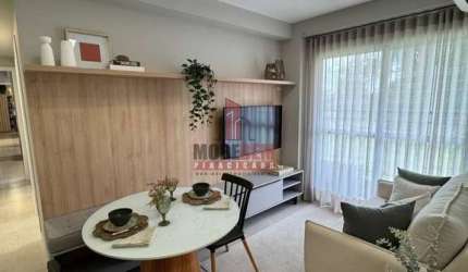 Lançamento: Apartamento a venda com varanda e lazer completo, próximo a Havan.