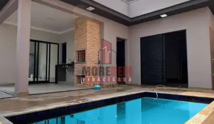 Linda Casa Térrea Nova a Venda, Condomínio Soleil 3 Quartos, 3 Banheiros 4 Vagas