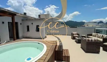 Cobertura de Luxo à Venda no Recreio dos Bandeirantes - 3 Quartos, 180m², 2 Vagas - Condomínio Round Decks