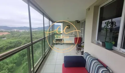 Cidade Jardim-Apartamento 3 quartos+dependência à venda na Barra Olímpica, Rio de Janeiro-RJ: 1 suíte, 1 sala, 3 banheiros, 2 vagas de garagem-107m².