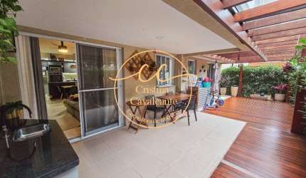 Viva com conforto e estilo no Recreio dos Bandeirantes: Apartamento 3 quartos, 1 suíte, 120m² e varanda gourmet!