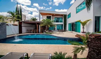 Casa com 4 dormitórios à venda, 398 m² por R$ 3.600.000,00 - Condomínio Pontal da Liberdade - Lagoa Santa/MG