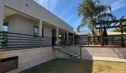 Casa com 3 dormitórios à venda, 320 m² por R$ 1.350.000,00 - Condomínio Vale Do Luar - Jaboticatubas/MG