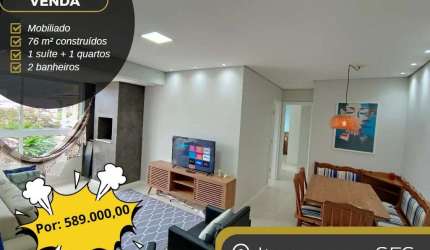 Apartamento para Venda em São Francisco do Sul, Itaguaçú, 2 dormitórios, 1 suíte, 2 banheiros, 1 vaga