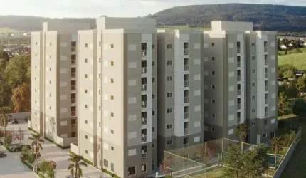Apartamento com 2 dormitórios e 2 vagas de garagem