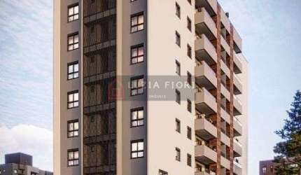 Amplo apartamento em construção no bairro Costa e Silva,  Joinville-SC,  próximo ao PA norte e Mercado Bom.  1 Suíte + 2 Dormitórios; Sala de Estar, J