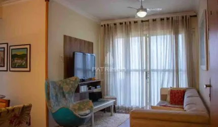 Apartamento 76m², 2 dormitórios c/ suíte, 1 vaga no Centro de Ribeirão Preto